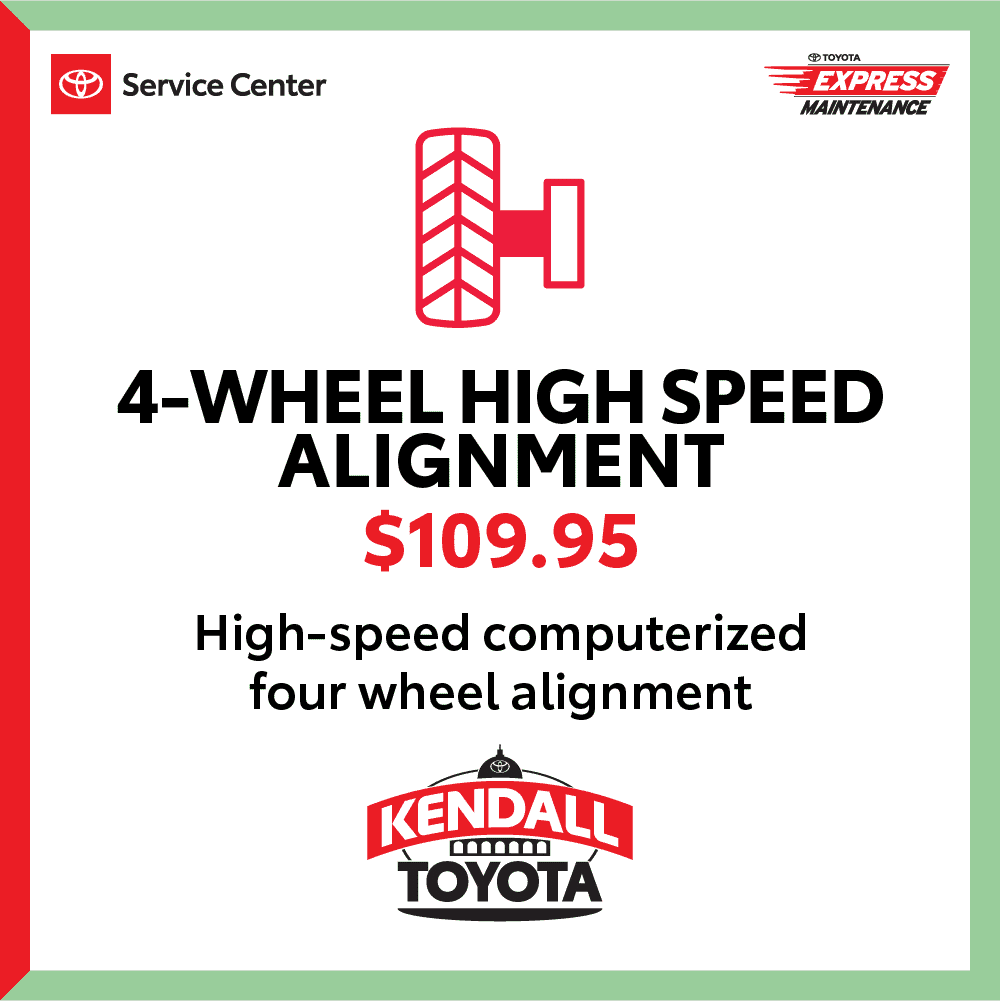 4-Wheel High-Speed Alignment auto service in Miami